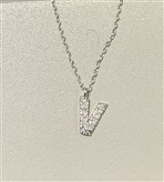 Collana Bolzoni in Oro bianco Diamante C0540-V